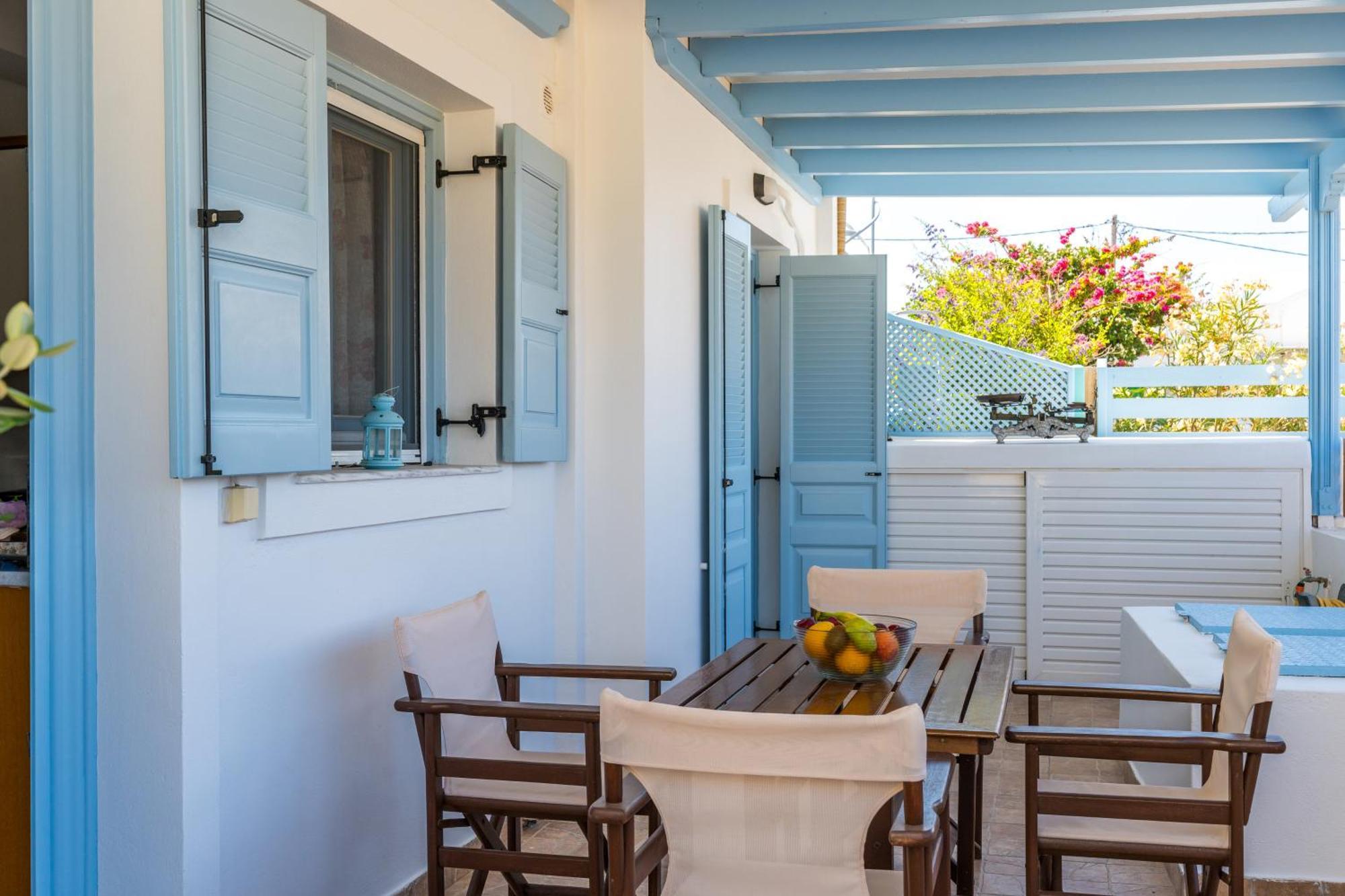 Blue Eyes Beach Villas Monólithos Exterior foto